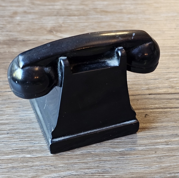 Rare Vintage Collectible Fossil Miniature Phone Clock - Picture 6 of 13
